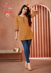 Omisha Vol 4 By Balaji Poplin Cotton Printed Ladies Top Wholesale Market In Surat